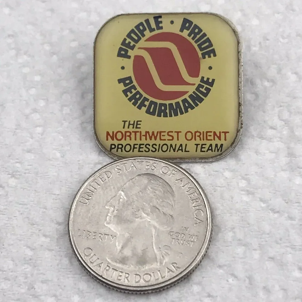 People Pride Performance Pin The Northwest Orient Professional Team Airlines